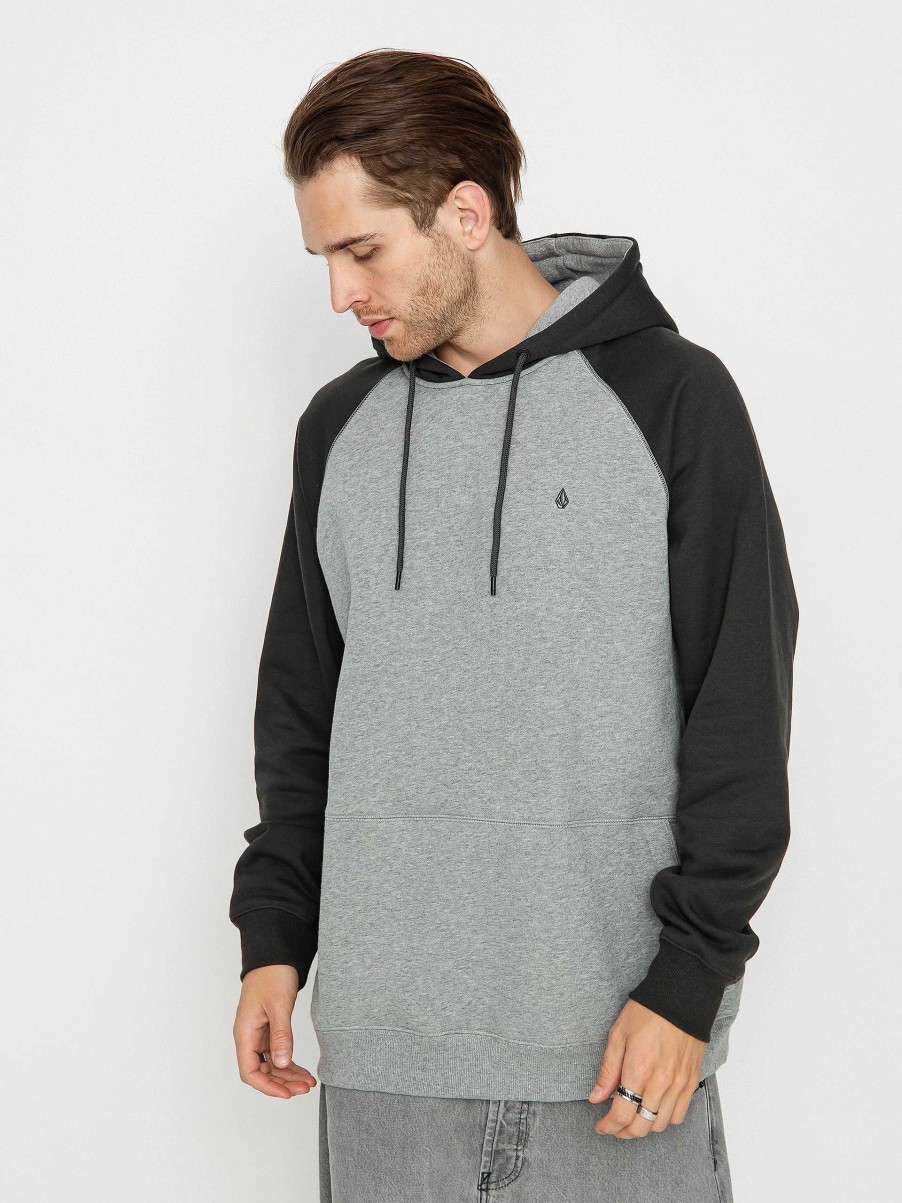 Clothing Volcom Sweatshirts/Hoodies | Volcom Homak Hd Hoodie Grey