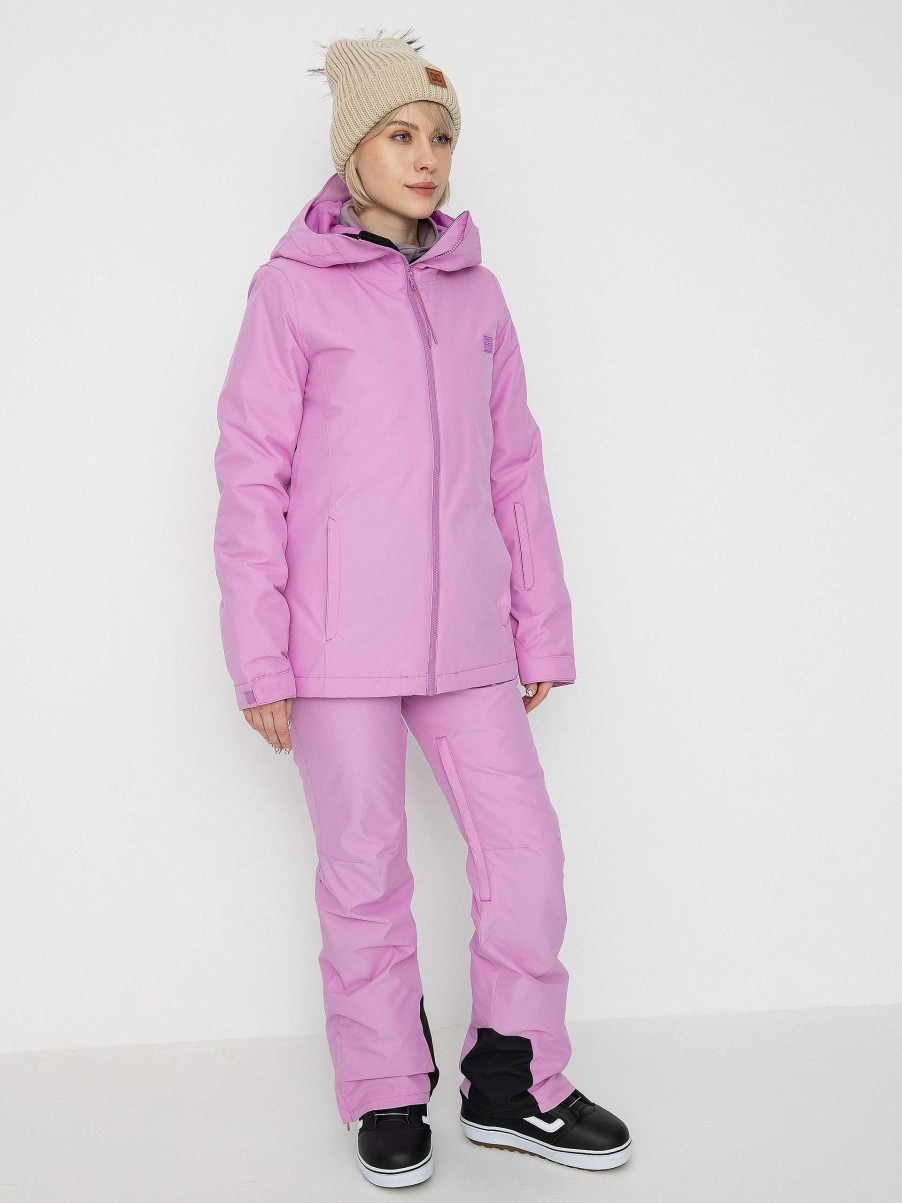 Clothing Billabong Snowboard Jackets | Womens Billabong Adiv Sula Snowboard Jacket Pink