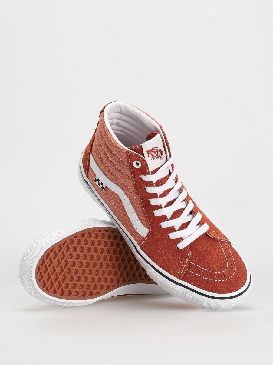 Shoe Vans High-Tops | Vans Skate Sk8 Hi Shoes Red