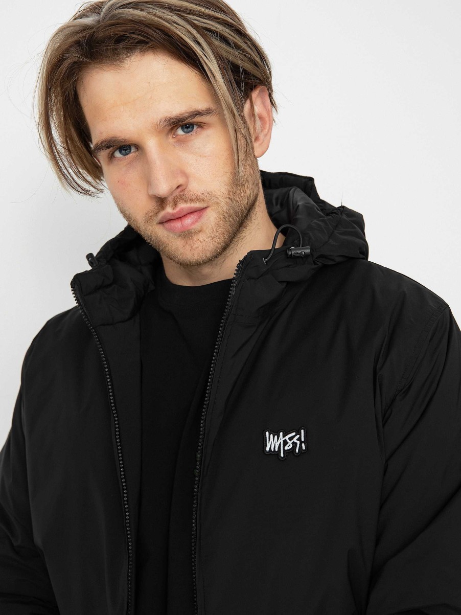 Clothing MassDnm Jackets | Massdnm Signature Patch Jacket Black