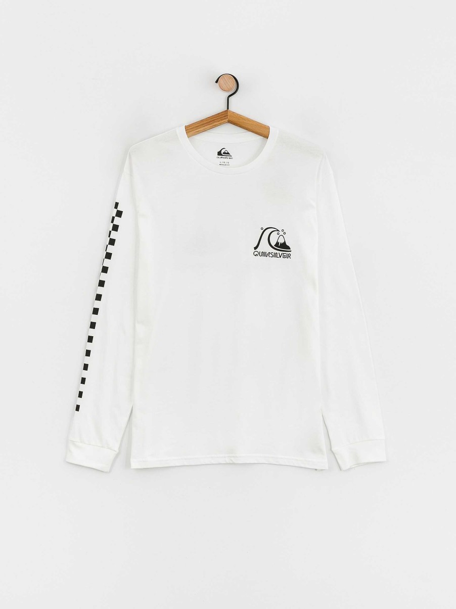 Clothing Quiksilver Longsleeves | Quiksilver The Original Longsleeve White