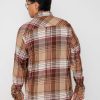 Clothing Fox Shirts | Fox Turnouts Utility Shirt Burgundy