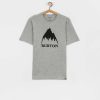 Clothing Burton T-Shirts | Burton Classic Mountain High T-Shirt Grey