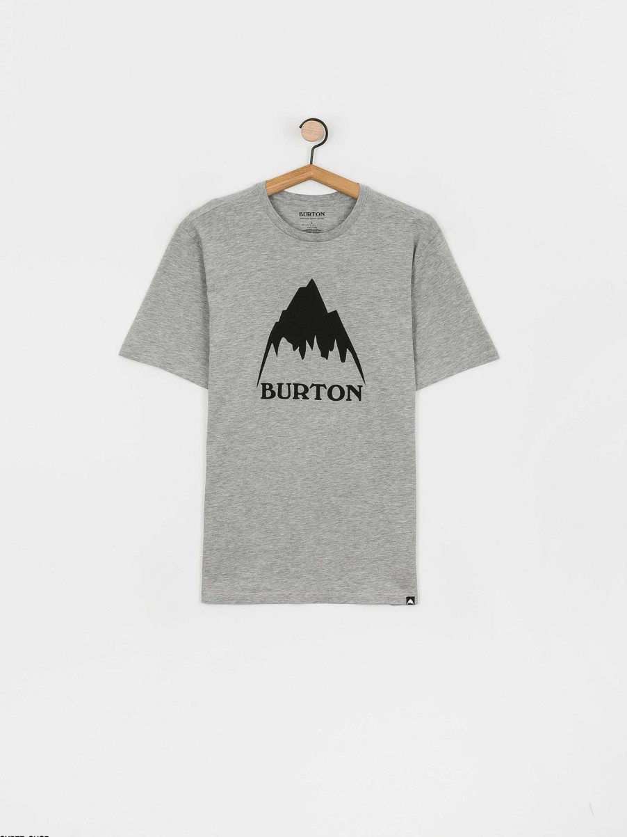 Clothing Burton T-Shirts | Burton Classic Mountain High T-Shirt Grey