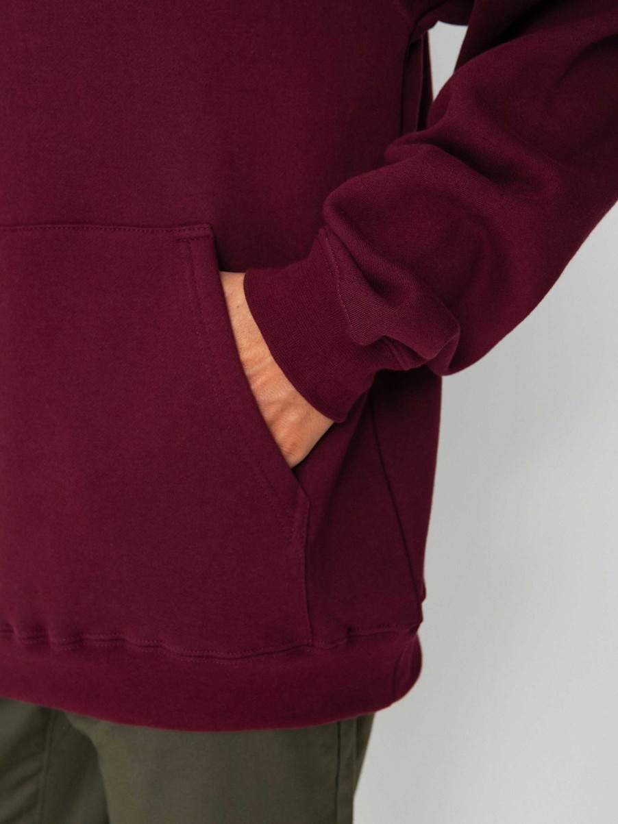 Clothing Emerica Sweatshirts/Hoodies | Emerica Pure Logo Hd Hoodie Burgundy