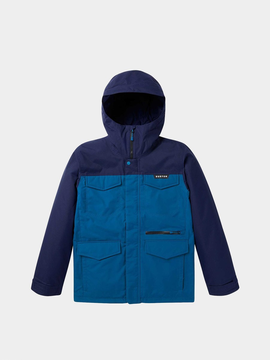 Clothing Burton Snowboard Jackets | Mens Burton Covert Snowboard Jacket Blue/Navy Blue