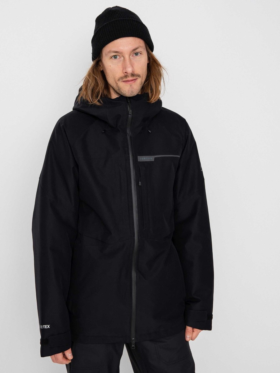 Clothing Burton Snowboard Jackets | Mens Burton Pillowline Gore Tex 2L Snowboard Jacket Black