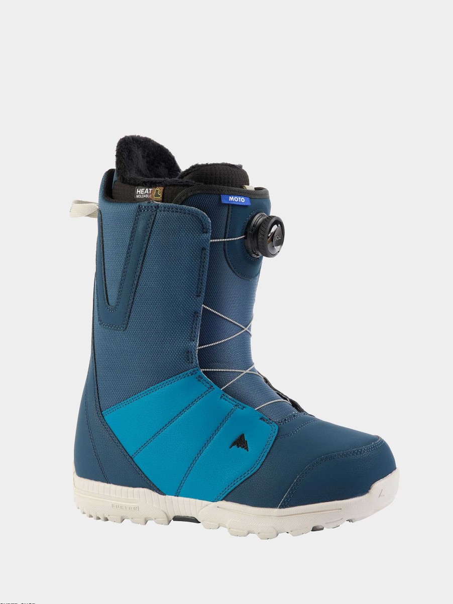 Shoe Burton Soft | Mens Burton Moto Boa Snowboard Boots Blue