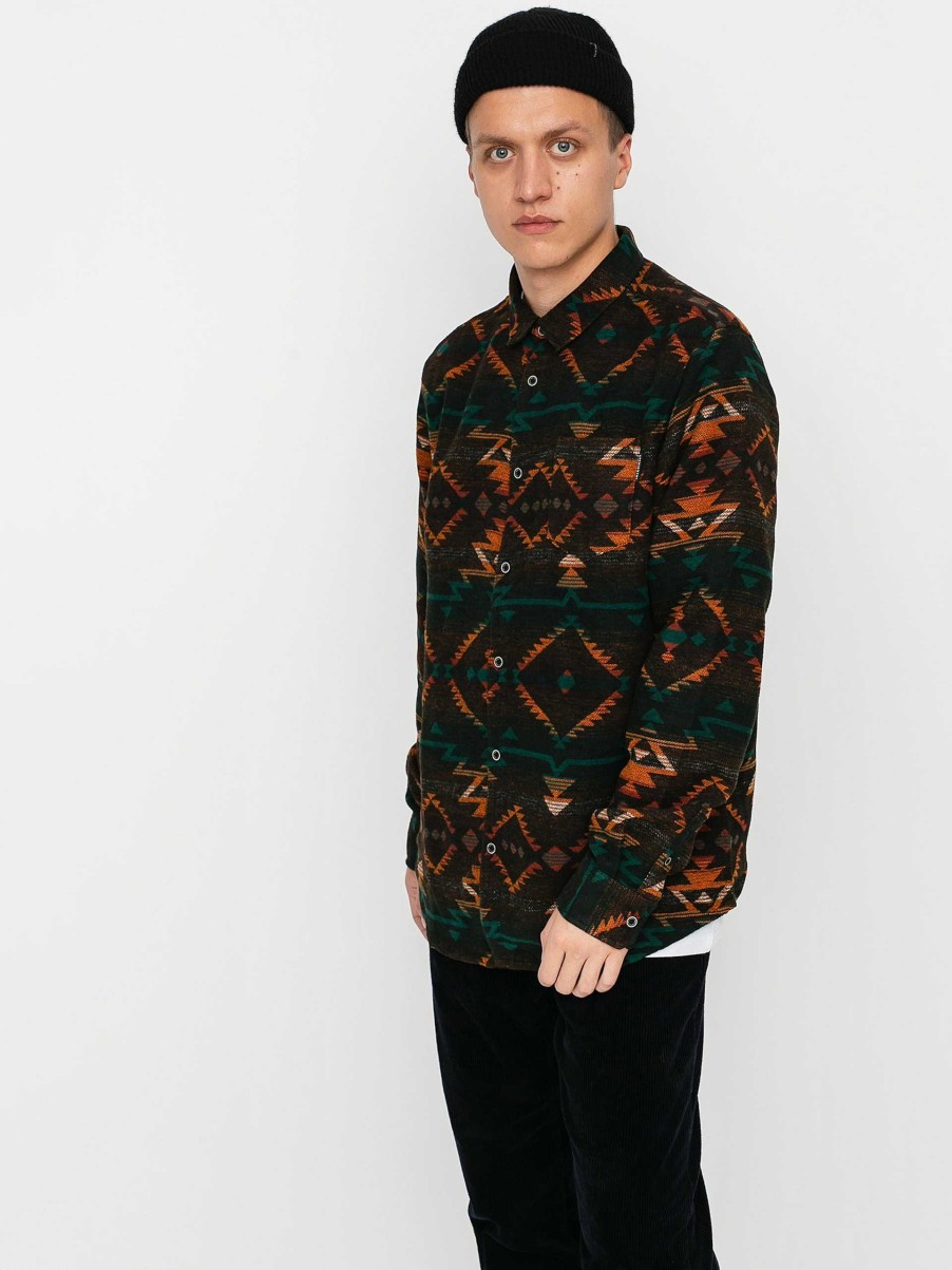 Clothing Iriedaily Shirts | Iriedaily Santania Shirt Brown