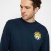 Clothing Vans Longsleeves | Vans Positive Vibes Scenic Longsleeve Navy Blue