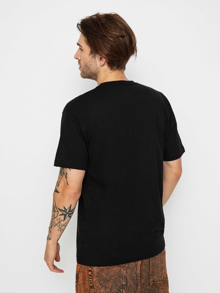 Clothing Vans T-Shirts | Vans Warped Vacation T-Shirt Black