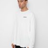 Clothing Patagonia Longsleeves | Patagonia Cap Cool Daily Graphic Waters Longsleeve White