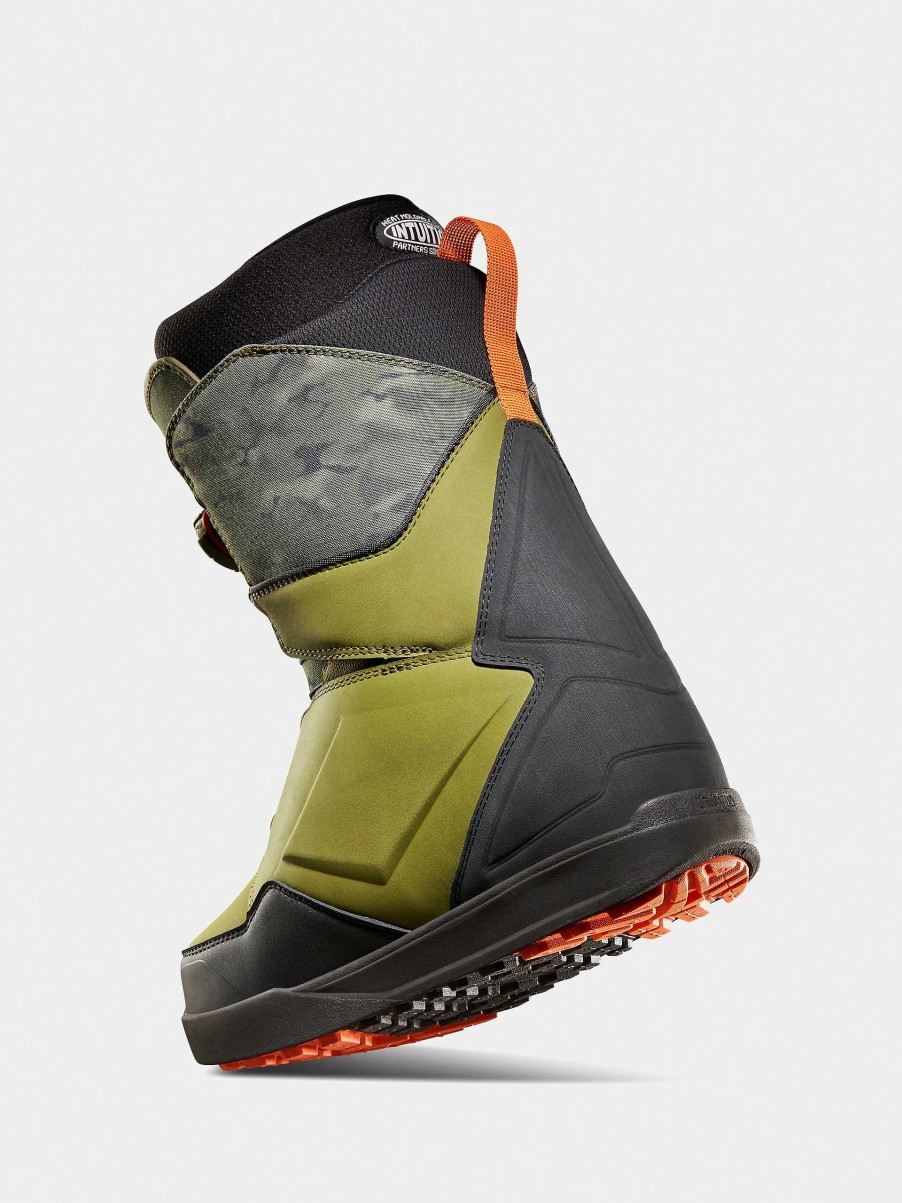 Shoe ThirtyTwo Medium | Mens Thirtytwo Lashed Double Boa Snowboard Boots Green