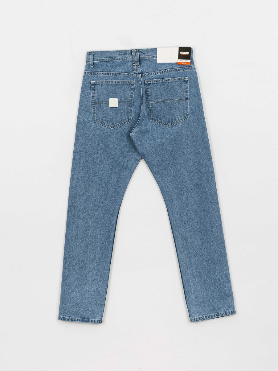 Clothing MassDnm Pants | Massdnm Base Jeans Regular Fit Pants Blue