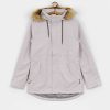 Clothing Volcom Snowboard Jackets | Womens Volcom Fawn Ins Snowboard Jacket Grey