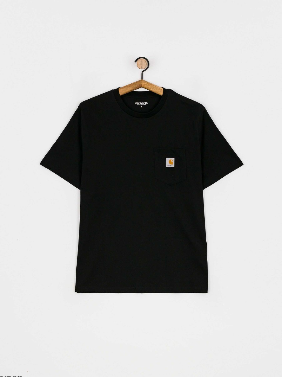 Clothing Carhartt WIP T-Shirts | Carhartt Wip Pocket T-Shirt Black