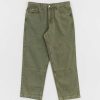 Clothing Santa Cruz Pants | Santa Cruz Classic Label Panel Jean Pants Green