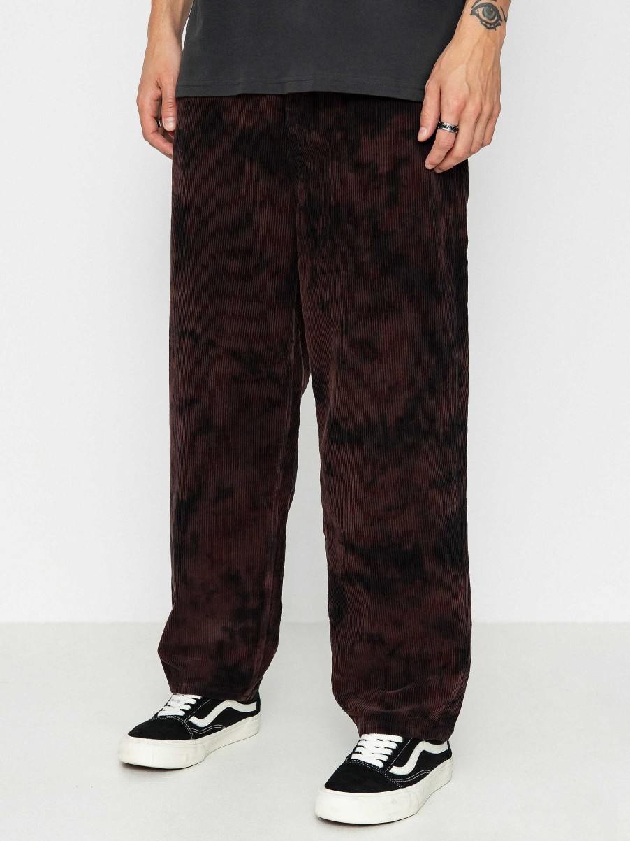 Clothing Volcom Pants | Volcom Billow Tapered Cord Pants Brown