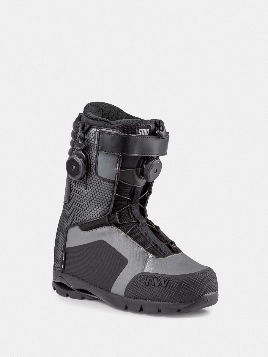 Shoe Northwave Stiff | Mens Northwave Domain 2 Spin Snowboard Boots Grey