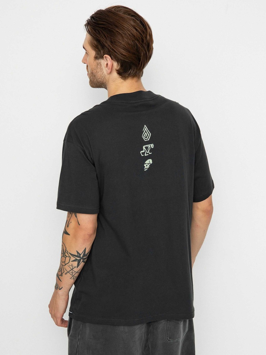 Clothing Volcom T-Shirts | Volcom Skate Vitals Simon B 2 T-Shirt Black