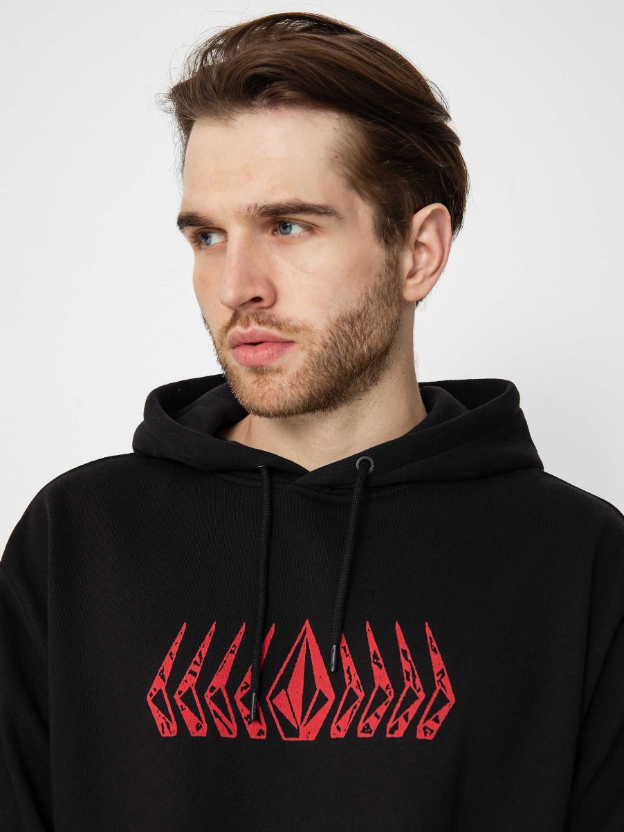 Clothing Volcom Sweatshirts/Hoodies | Volcom Watanite Hd Hoodie Black