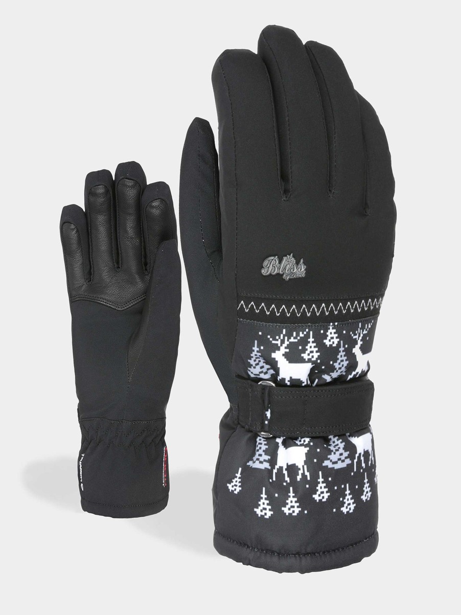 Clothing Level Snowboard Gloves | Level Bliss Venus Gloves Wmn Black