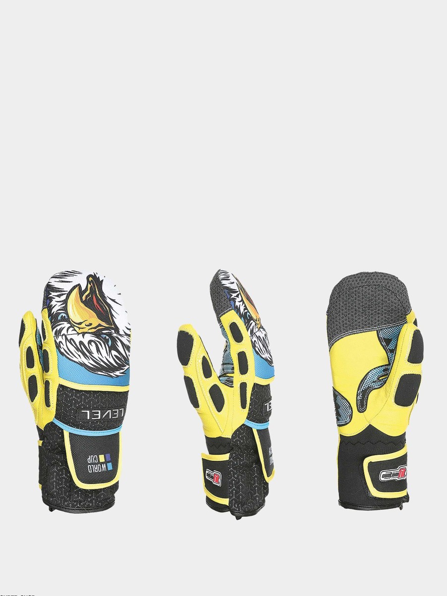 Clothing Level Snowboard Gloves | Level Worldcup Jr Cf Mitt Jr Gloves Yellow