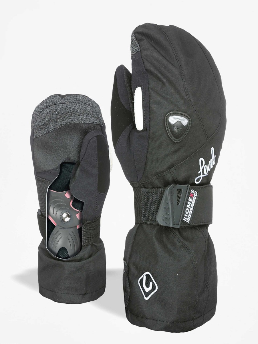 Clothing Level Snowboard Gloves | Level Gloves Butterfly Wmn Black