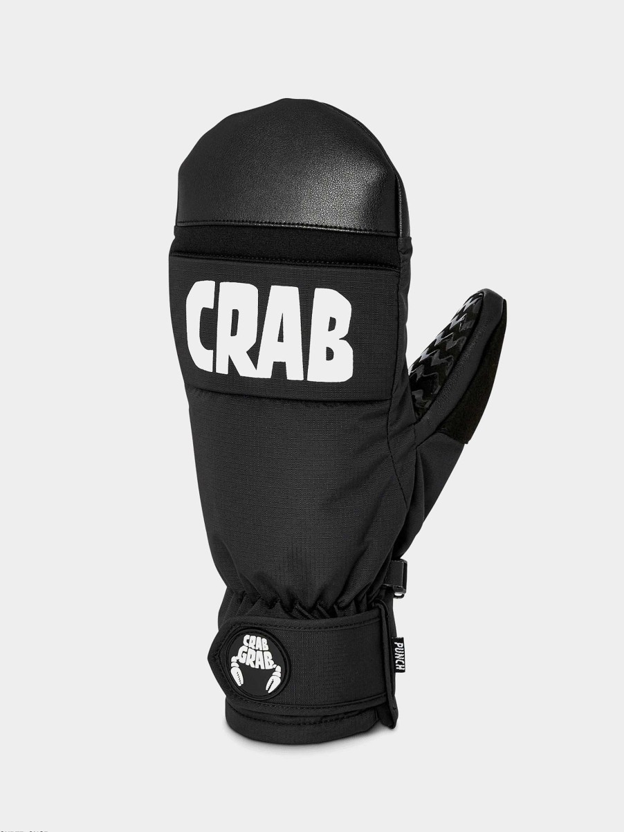 Clothing Crab Grab Snowboard Gloves | Crab Grab Punch Mitt Gloves Black