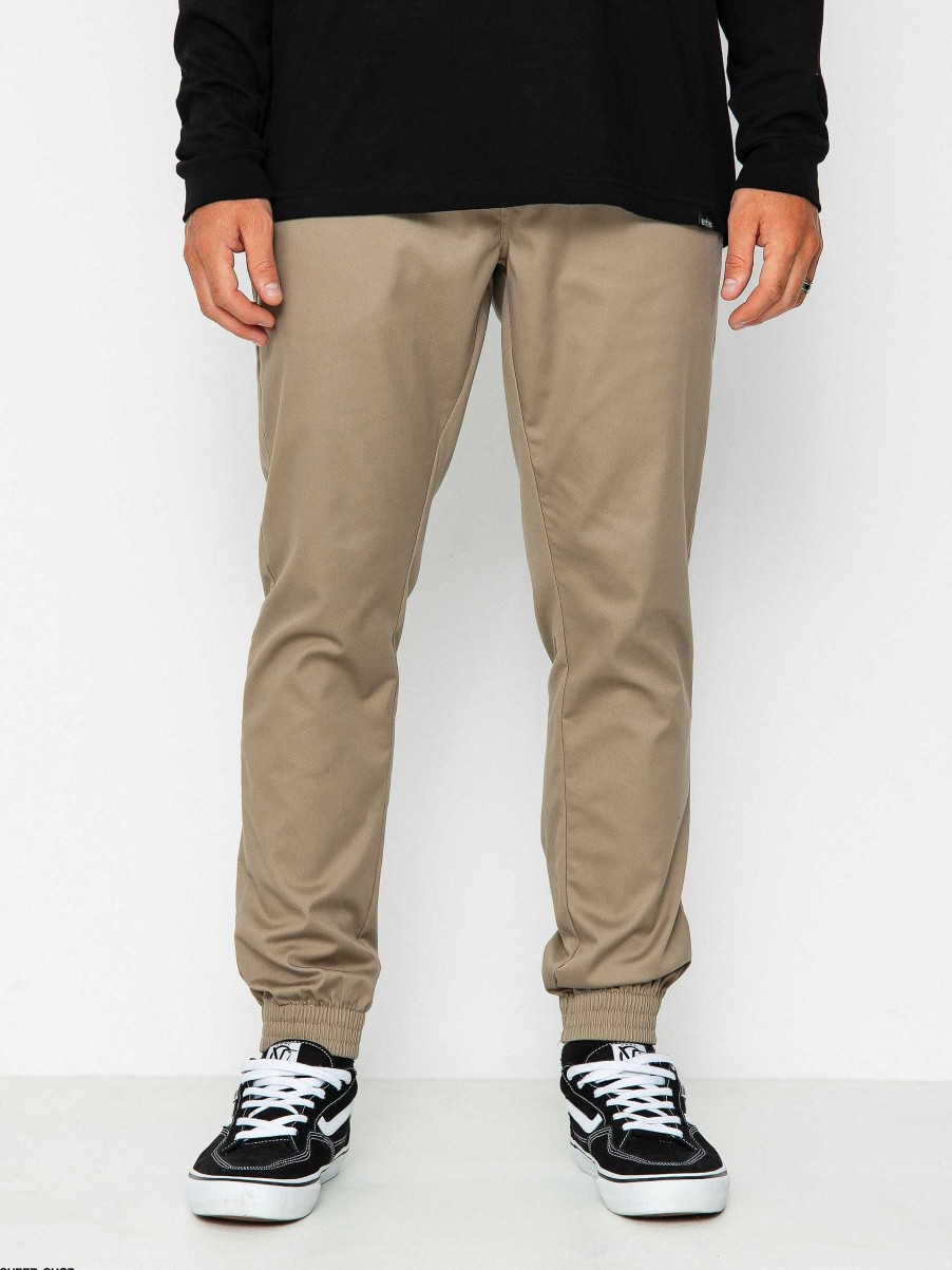 Clothing Volcom Pants | Volcom Frickin Slim Jogger Pants Beige