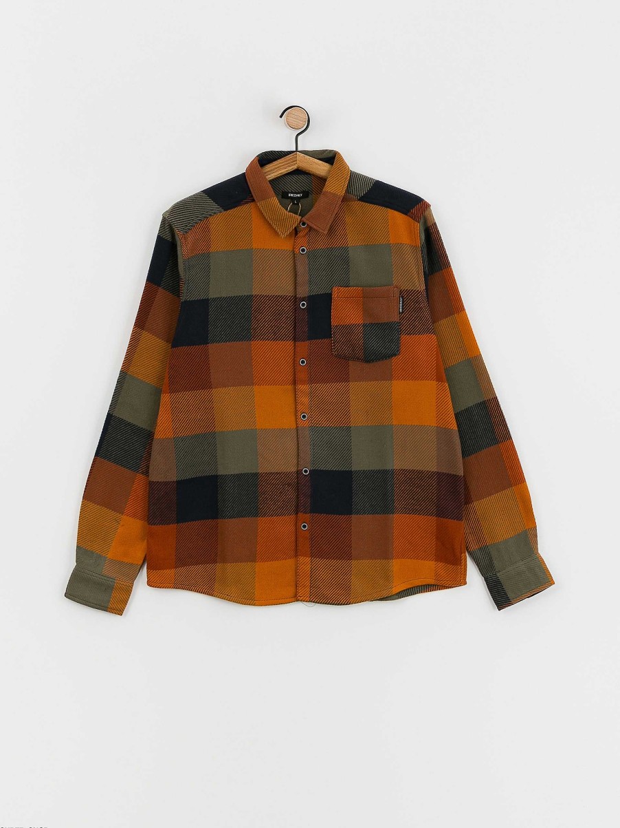 Clothing Iriedaily Shirts | Iriedaily Young Fella Shirt Brown