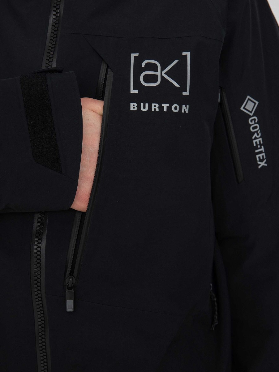 Clothing Burton Snowboard Jackets | Mens Burton Ak Gore Cyclic Snowboard Jacket Black