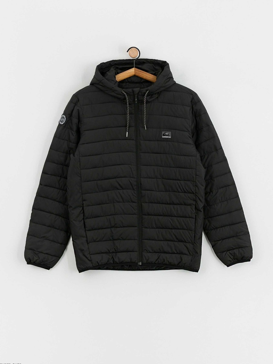 Clothing Quiksilver Jackets | Quiksilver Scaly Hood Jacket Black