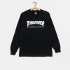 Clothing Thrasher Longsleeves | Thrasher Skate Mag Longsleeve Black