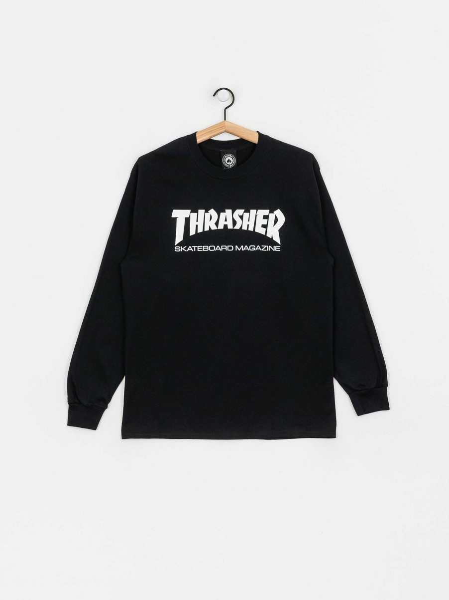 Clothing Thrasher Longsleeves | Thrasher Skate Mag Longsleeve Black