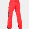 Clothing Volcom Snowboard Pants | Womens Volcom V.Co At Stretch Gore Tex Snowboard Pants Red