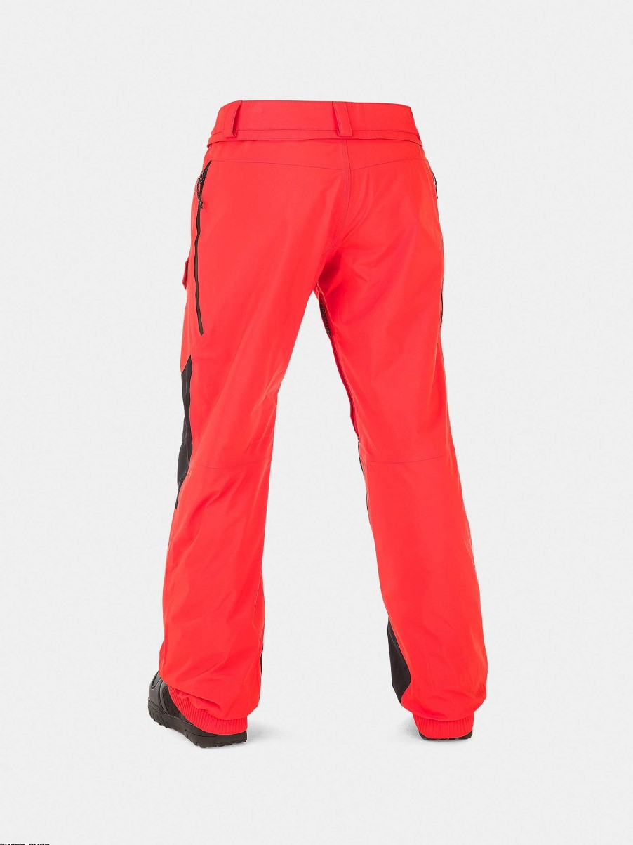 Clothing Volcom Snowboard Pants | Womens Volcom V.Co At Stretch Gore Tex Snowboard Pants Red