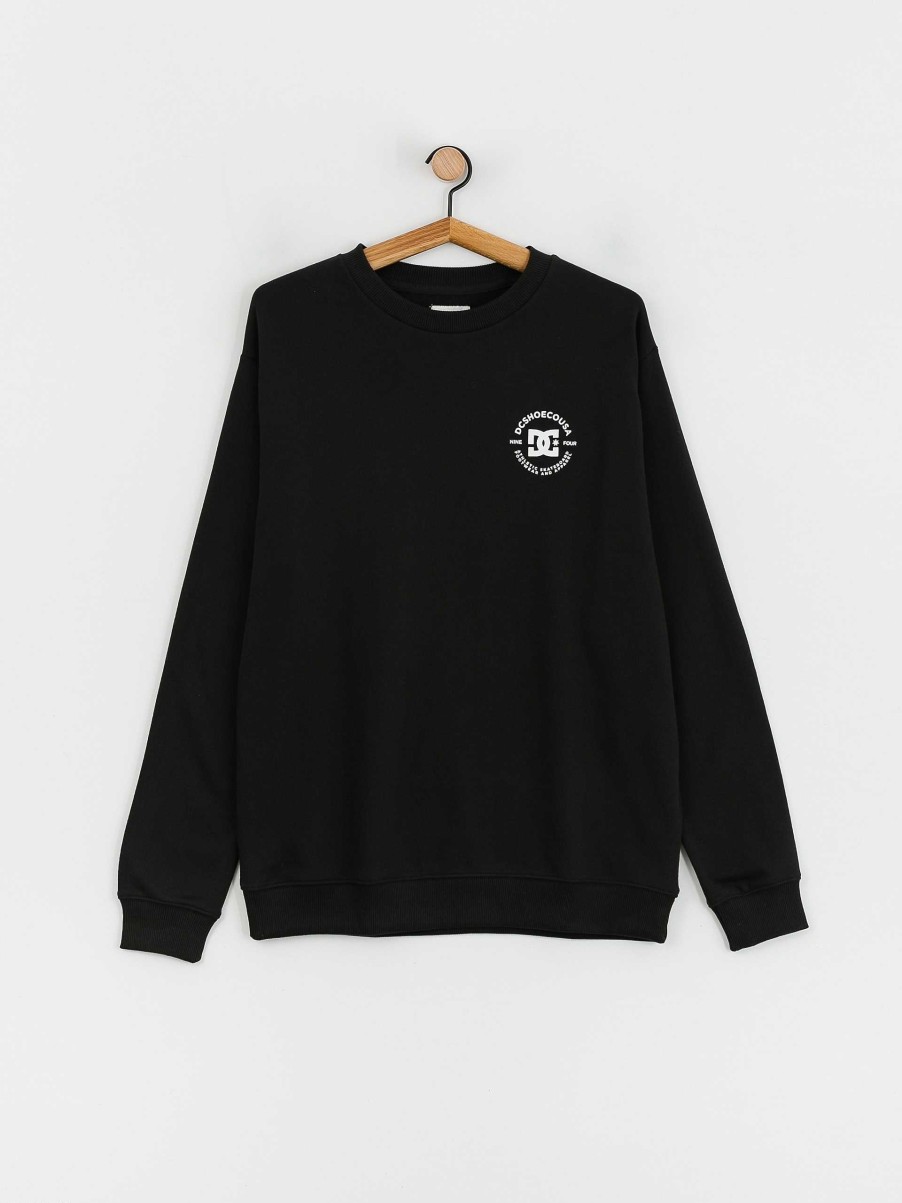 Clothing DC Sweatshirts/Hoodies | Dc Star Pilot Fb Crew Hoodie Black