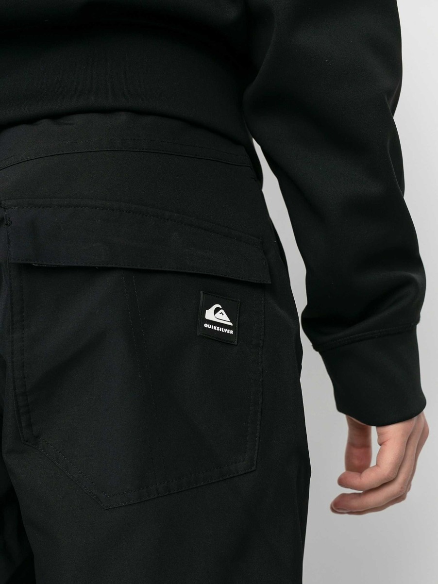 Clothing Quiksilver Snowboard Pants | Mens Quiksilver Estate Snowboard Pants Black