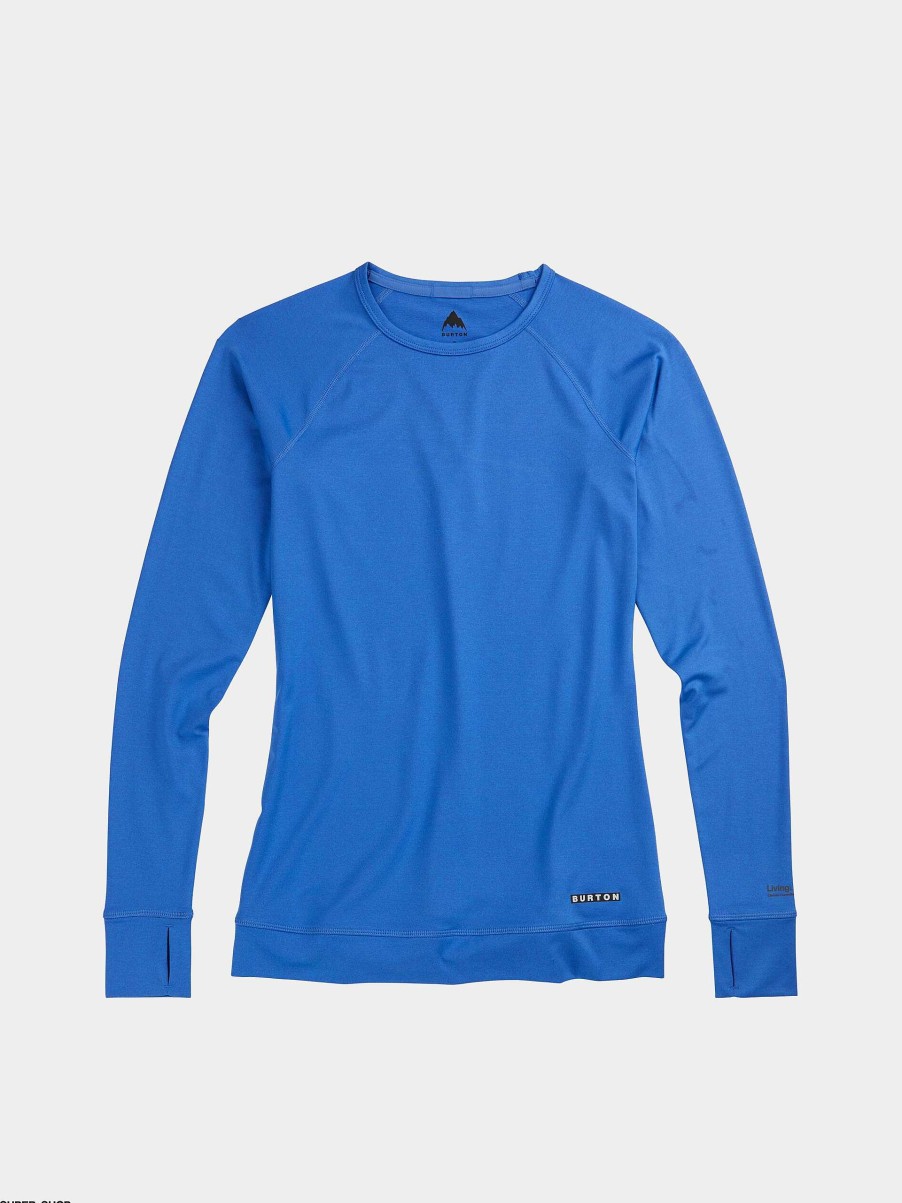 Clothing Burton Longsleeves | Burton Lightweight X Base Layer Longsleeve Wmn Blue