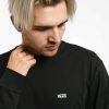 Clothing Vans Longsleeves | Vans Left Chest Hit Longsleeve Black