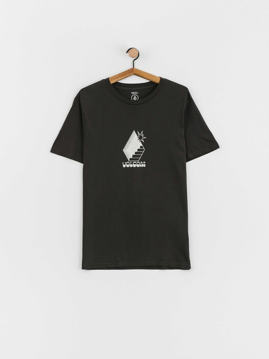 Clothing Volcom T-Shirts | Volcom Stairway T-Shirt Grey