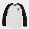 Clothing Burton Longsleeves | Burton Roadie Base Layer Tech Longsleeve White/Black