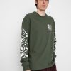 Clothing Polar Skate Longsleeves | Polar Skate Spiral Longsleeve Green