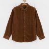 Clothing Brixton Shirts | Brixton Porter Overshirt Shirt Brown