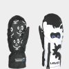 Clothing Level Snowboard Gloves | Level Lucky Mitt Jr Gloves White/Black