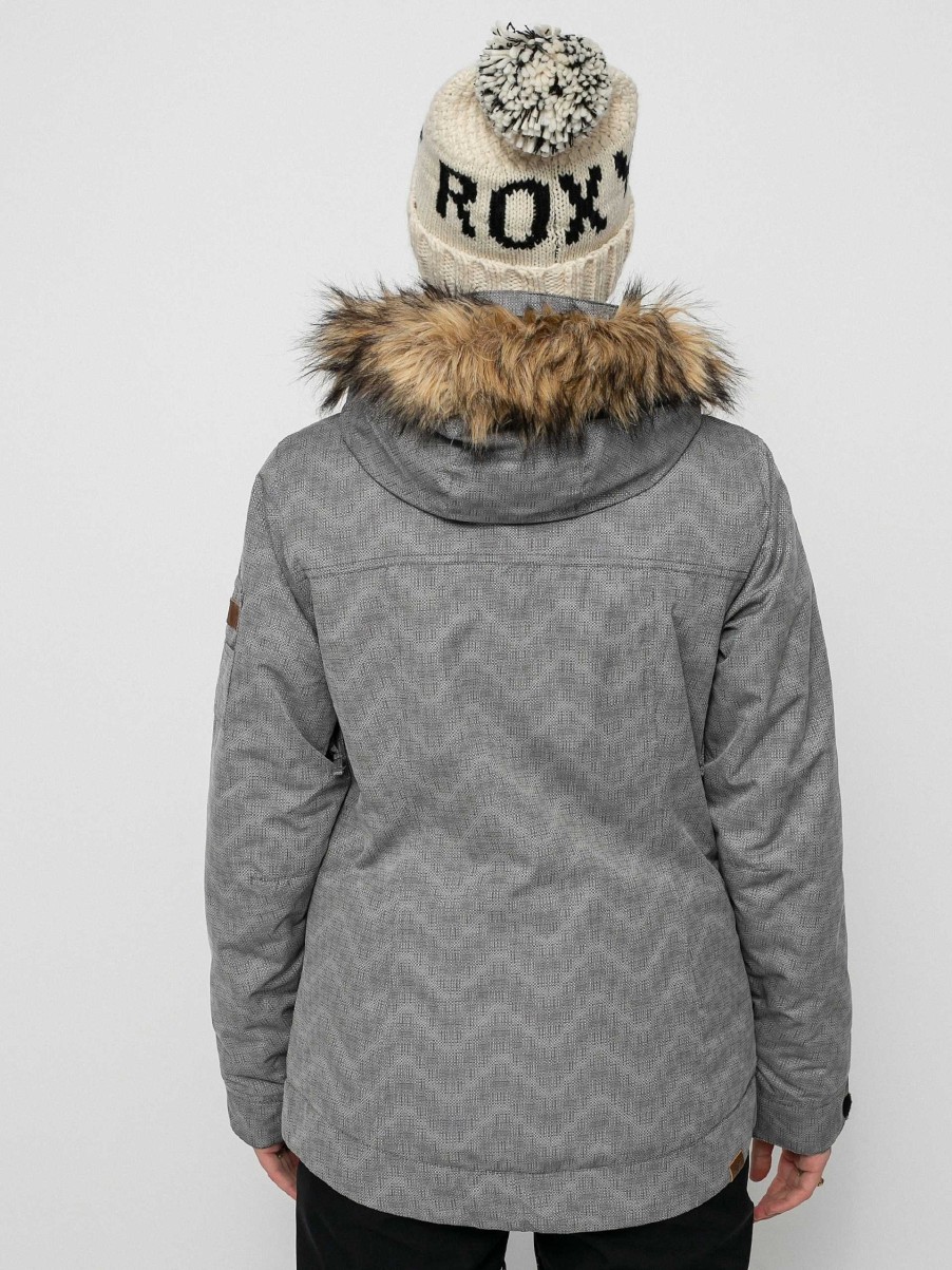 Clothing Roxy Snowboard Jackets | Womens Roxy Meade Snowboard Jacket Grey