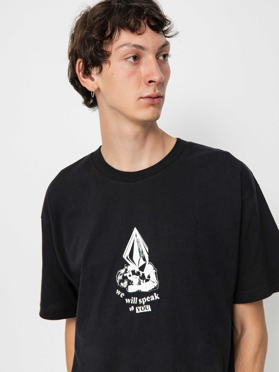 Clothing Volcom T-Shirts | Volcom Colle Age Lse T-Shirt Black