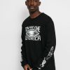 Clothing Emerica Longsleeves | Emerica X Toy Machine Eye Longsleeve Black