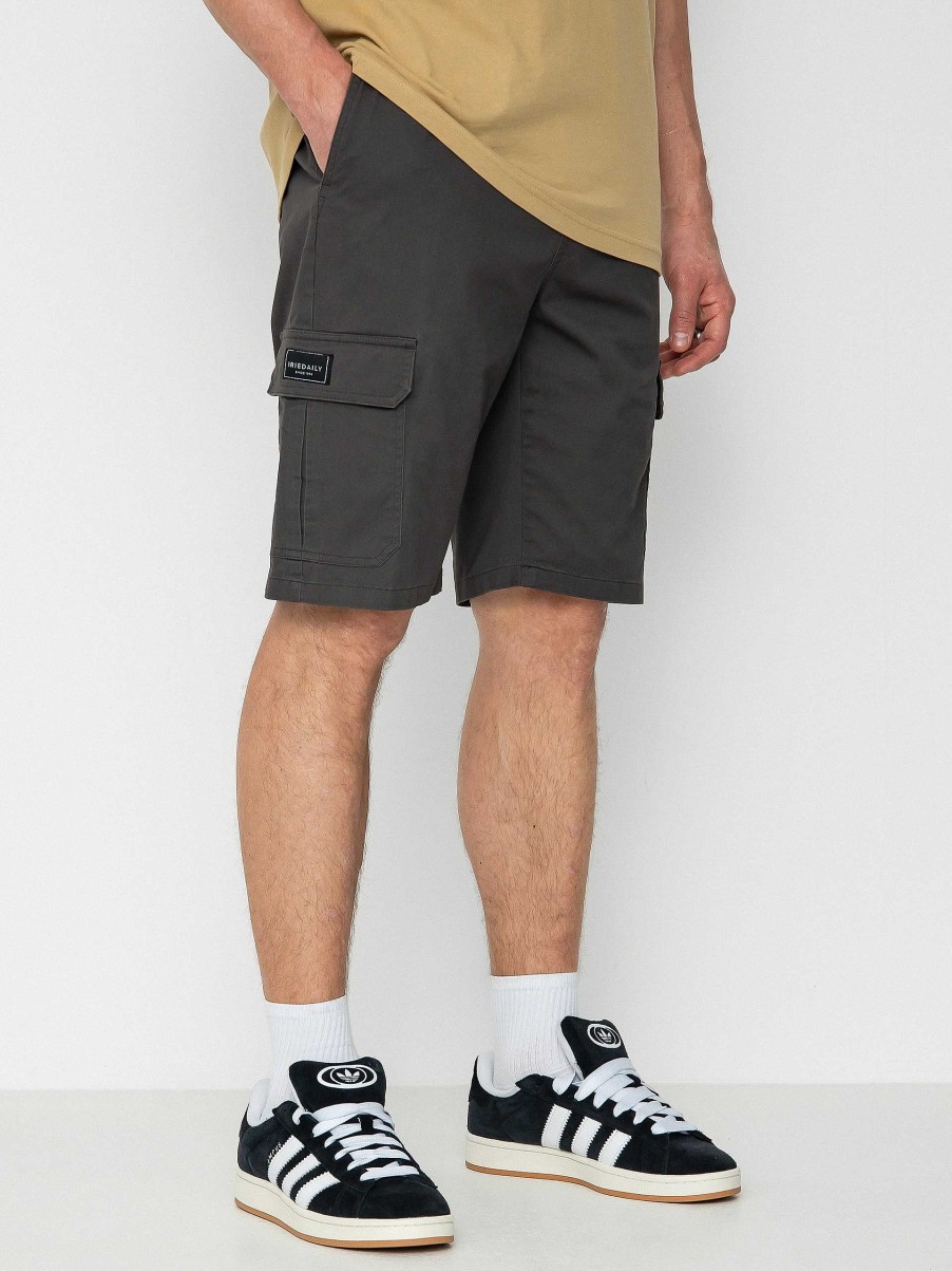 Clothing Iriedaily Shorts | Iriedaily Work N Roll Shorts Grey